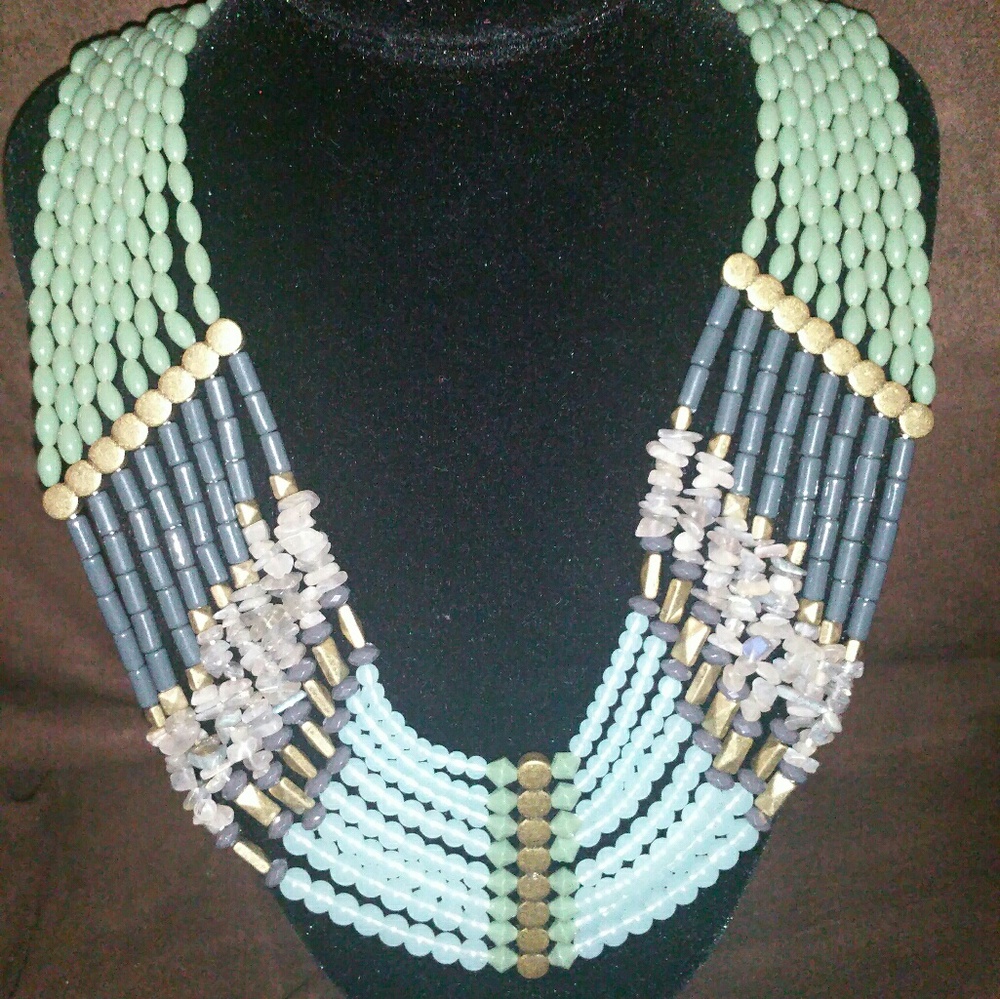 LIA SOPHIA MULTIPLE STRING NECKLACE